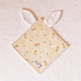 Doudou plat lapin