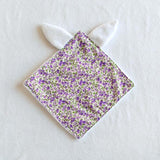 doudou-lapin-bebe-fleurs-mauves-cadeau-naissance-vic-et-pic-fait-main-france