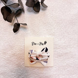 lot-de-deux-barrettes-en-tissu-coton-pour-enfant-sur-carton-vic-et-pic