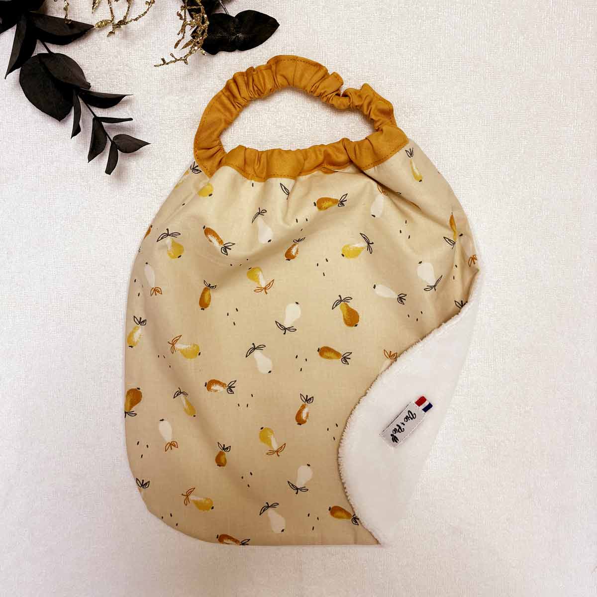 Bavoir élastique bébé