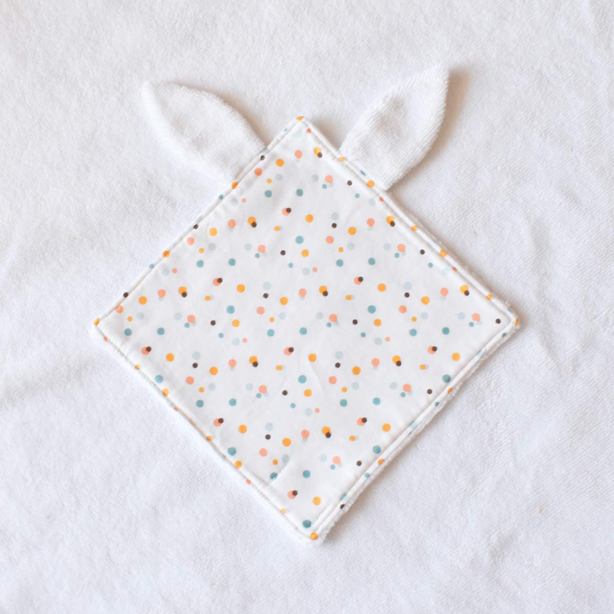 Doudou plat lapin