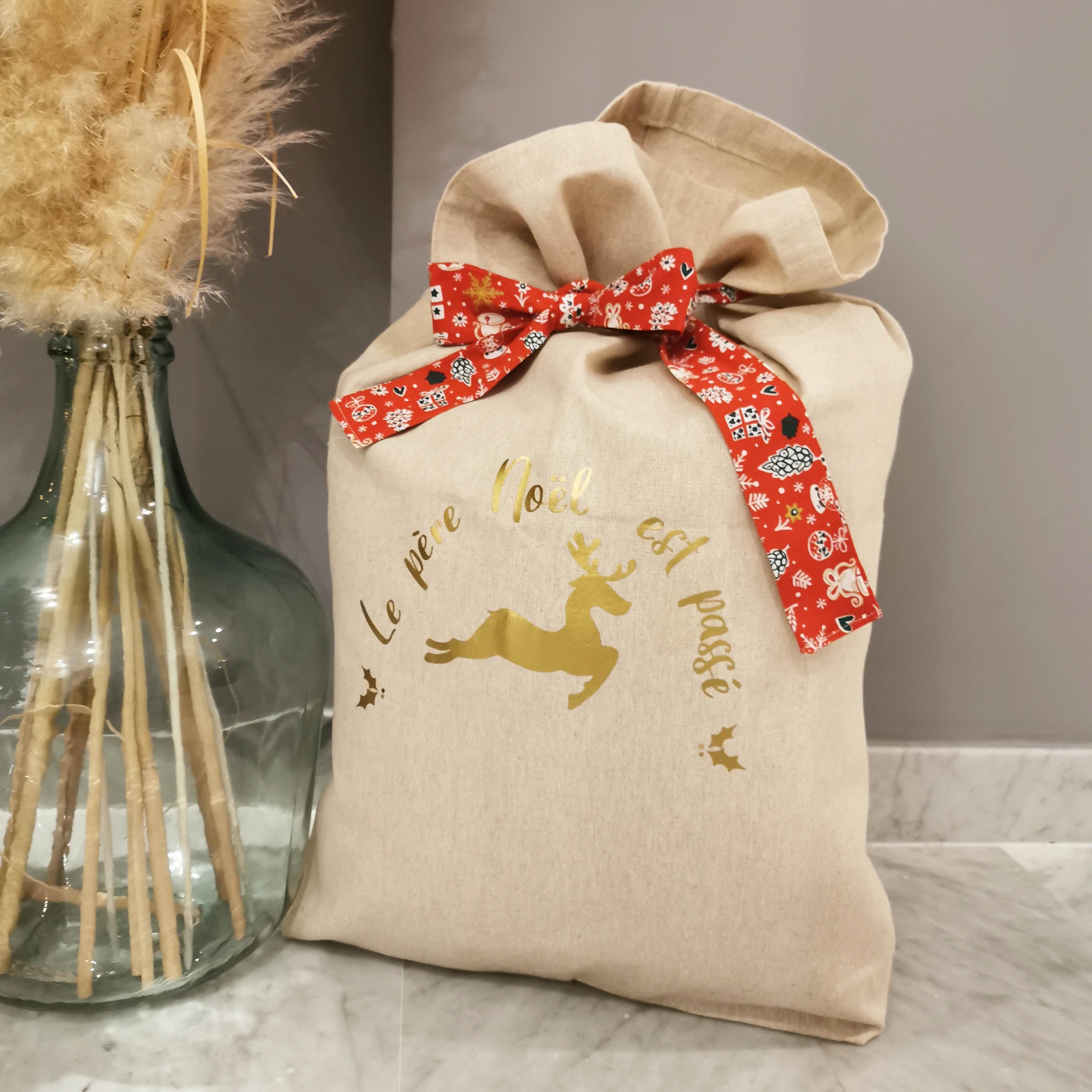 Hotte de Noël personnalisable