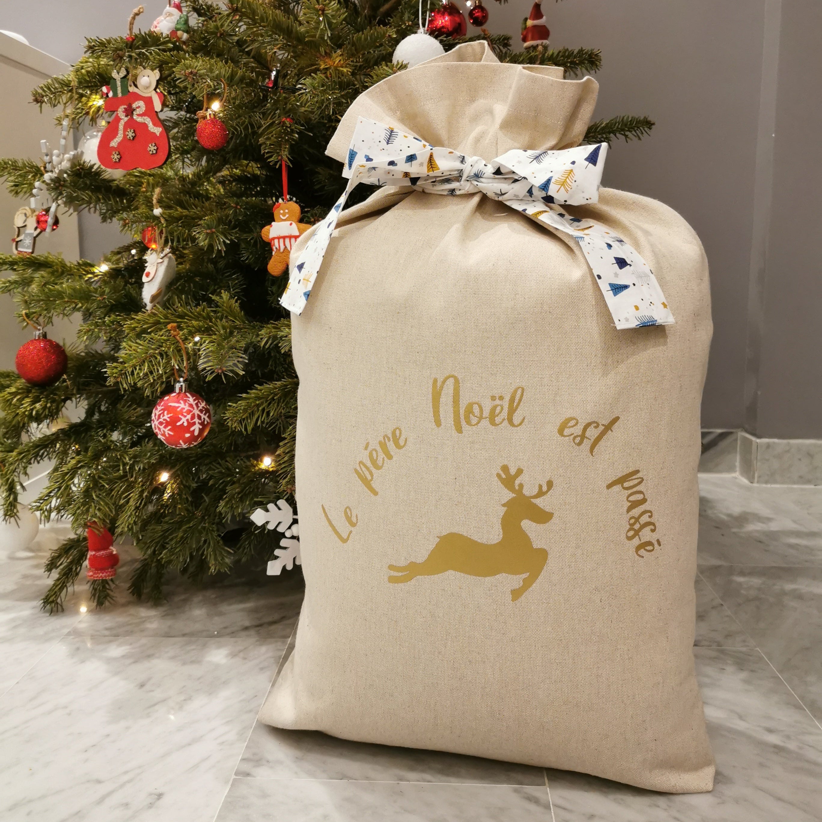 Hotte de Noël personnalisable