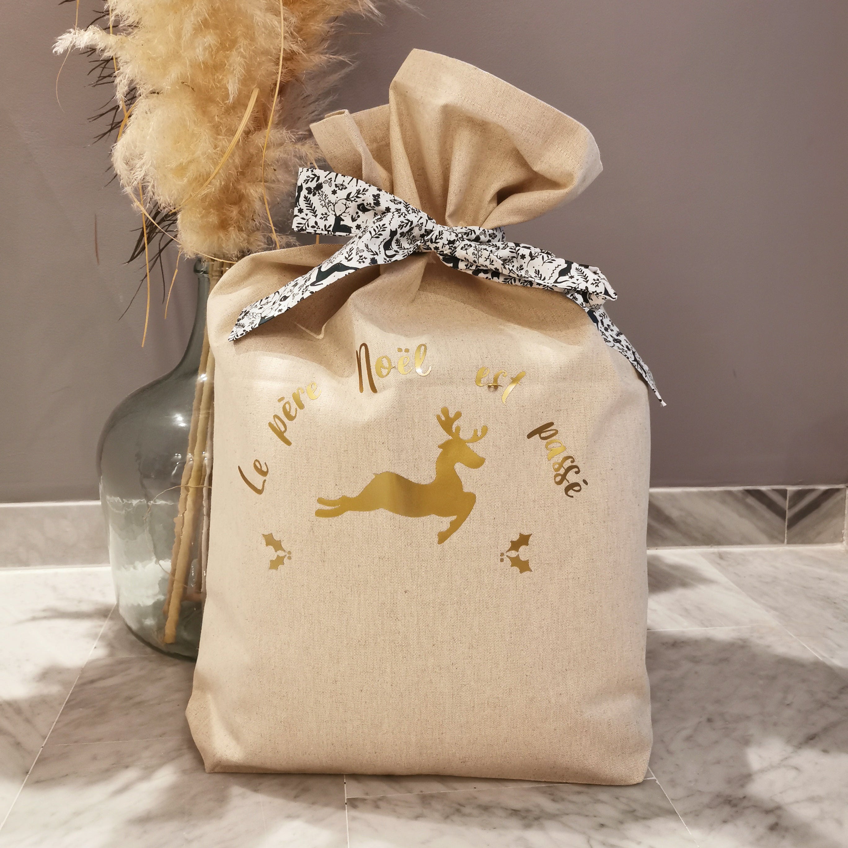 Hotte de Noël personnalisable