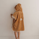 Poncho de bain lapin