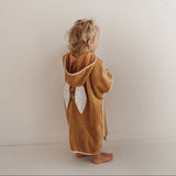 Poncho de bain lapin