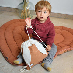 Sac à dos lapin personnalisable