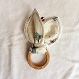 Hochet lapin anneau de dentition