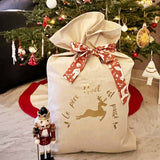 Hotte de Noël personnalisée