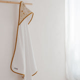 photo cape de bain motif poirettes 