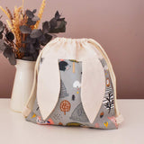 Sac à dos lapin personnalisable